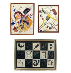 Sélection de lithographies de Wassily Kandinsky