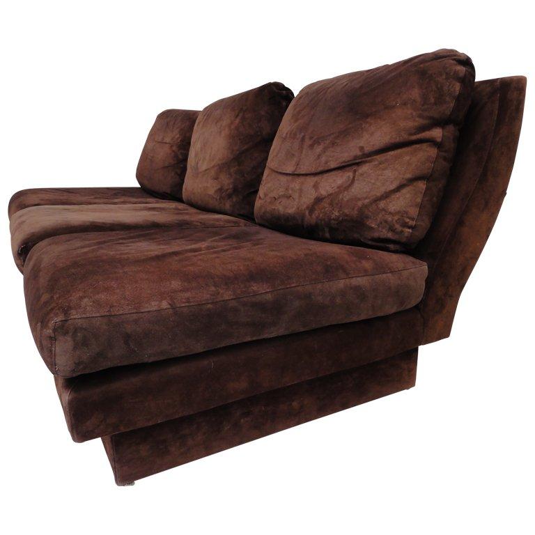 Selection of Willy Rizzo sofas available, we can restore, choose your own fabric. For Sale
