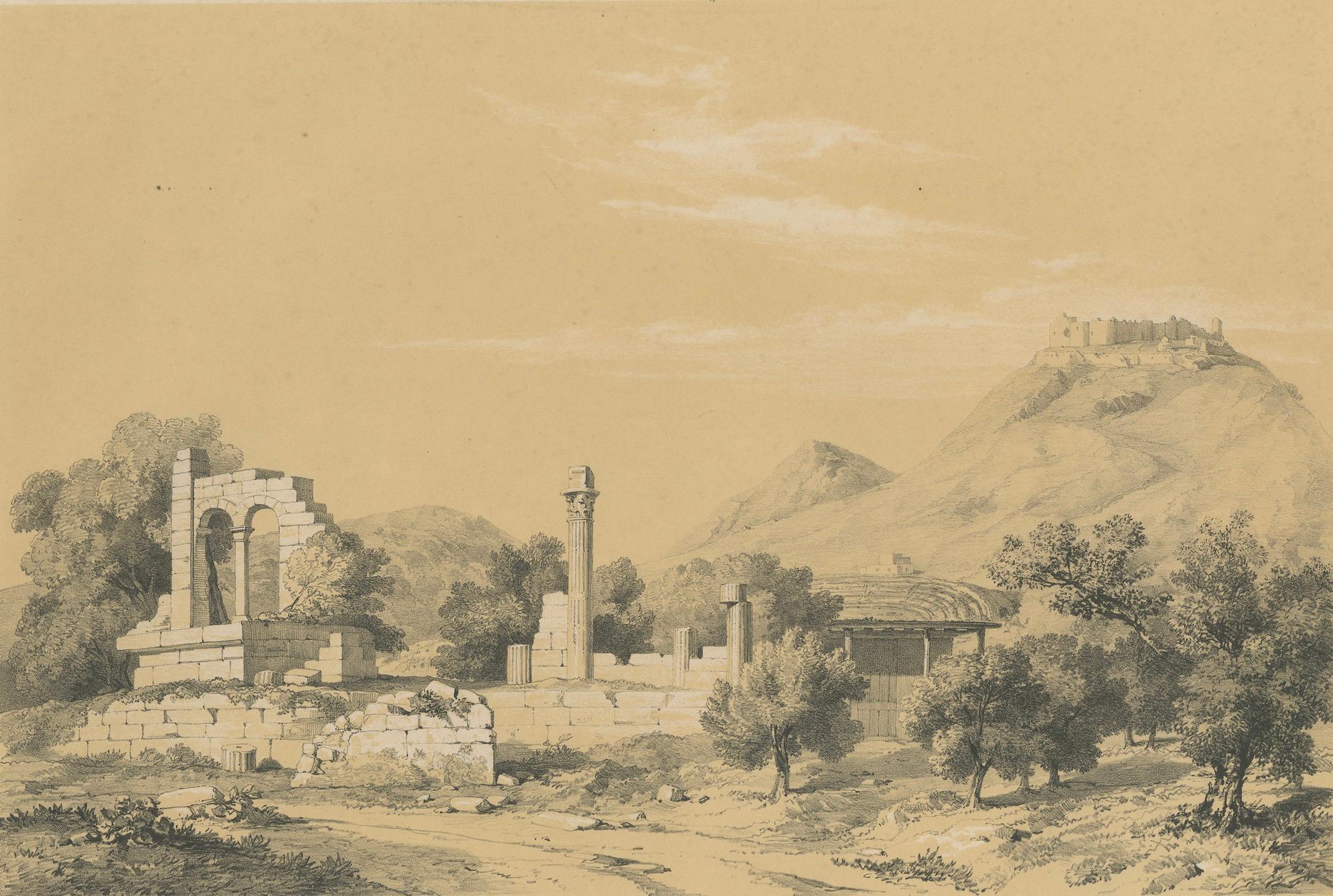 Selefke - Vues de la basilique et de la citadelle de Cilicie, Asie Mineure par de Labode en vente 4