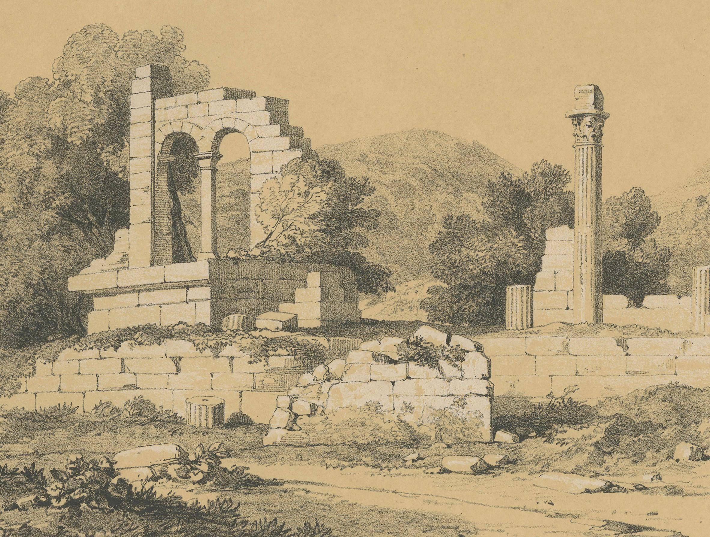 Selefke - Vues de la basilique et de la citadelle de Cilicie, Asie Mineure par de Labode en vente 2