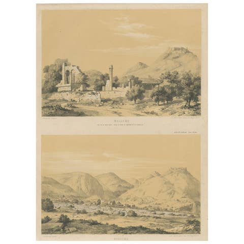 Selefke – Views of the Basilica and Citadel in Cilicia, Asia Minor by de Labode