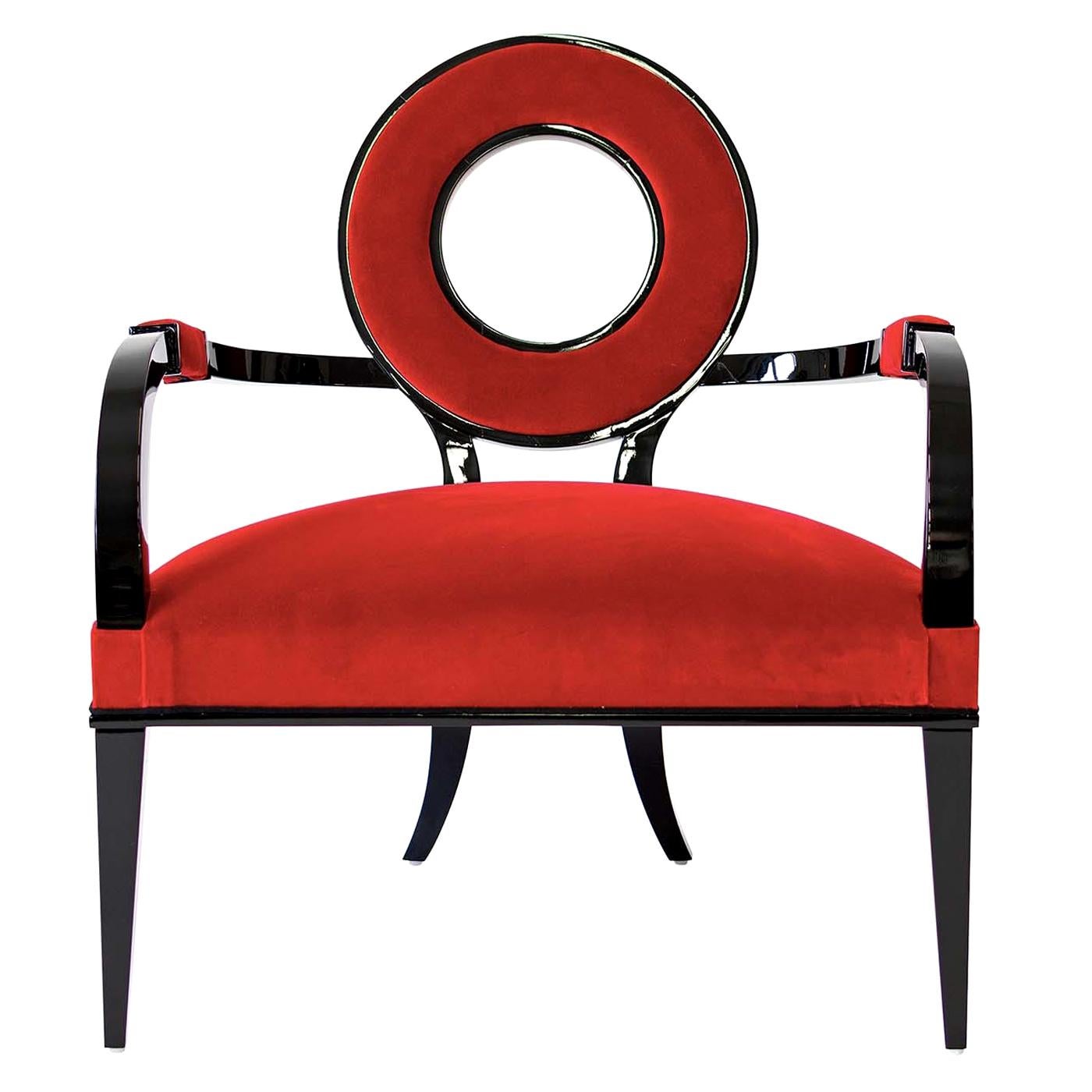 Selene Armchair by G. Ventura For Sale