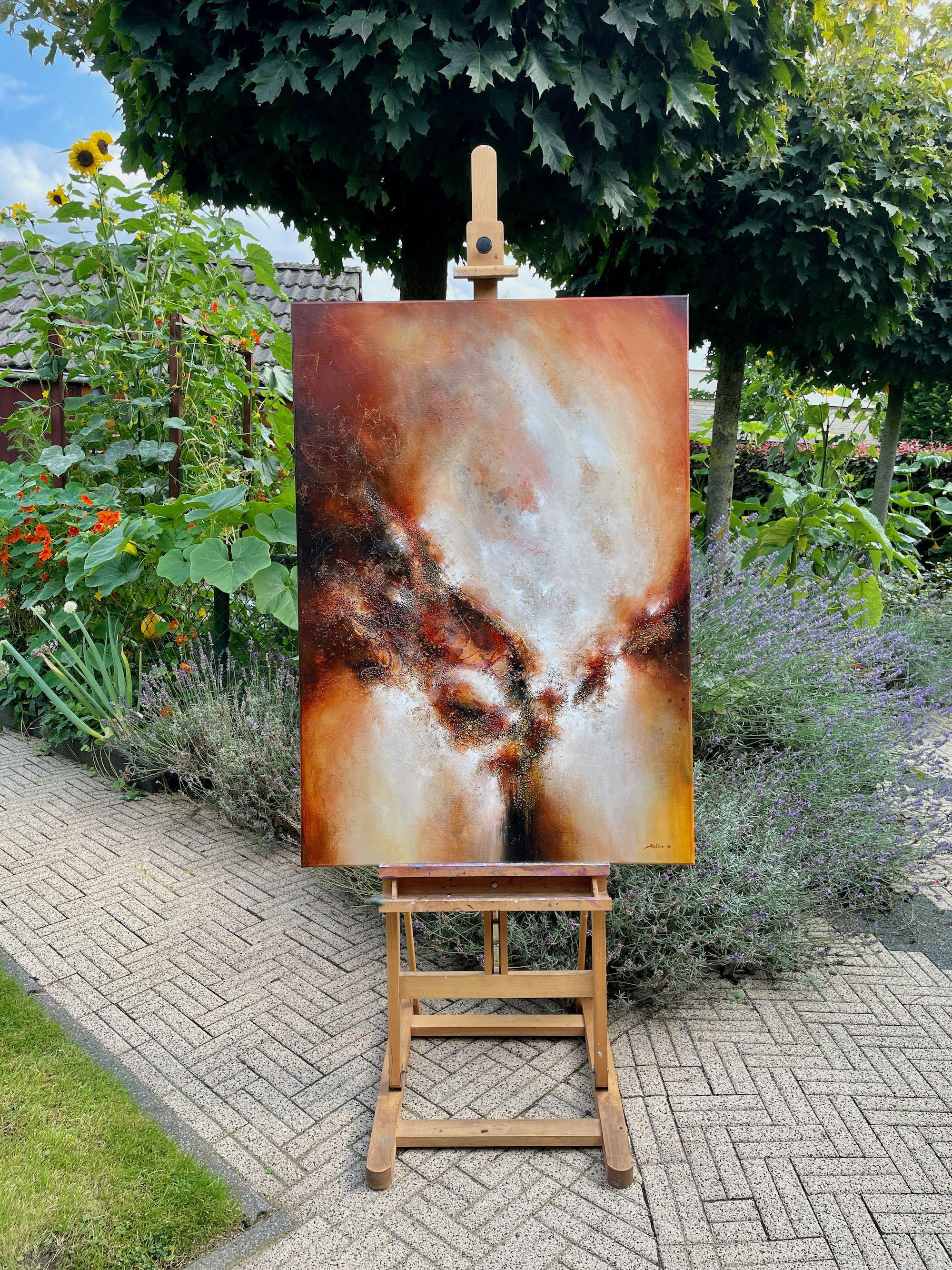 Abbraccia l'ignoto, Pittura, Acrilico su tela - Painting di Selene Art