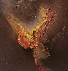 Volando alto nº 3, Pintura, Acrílico sobre panel de madera