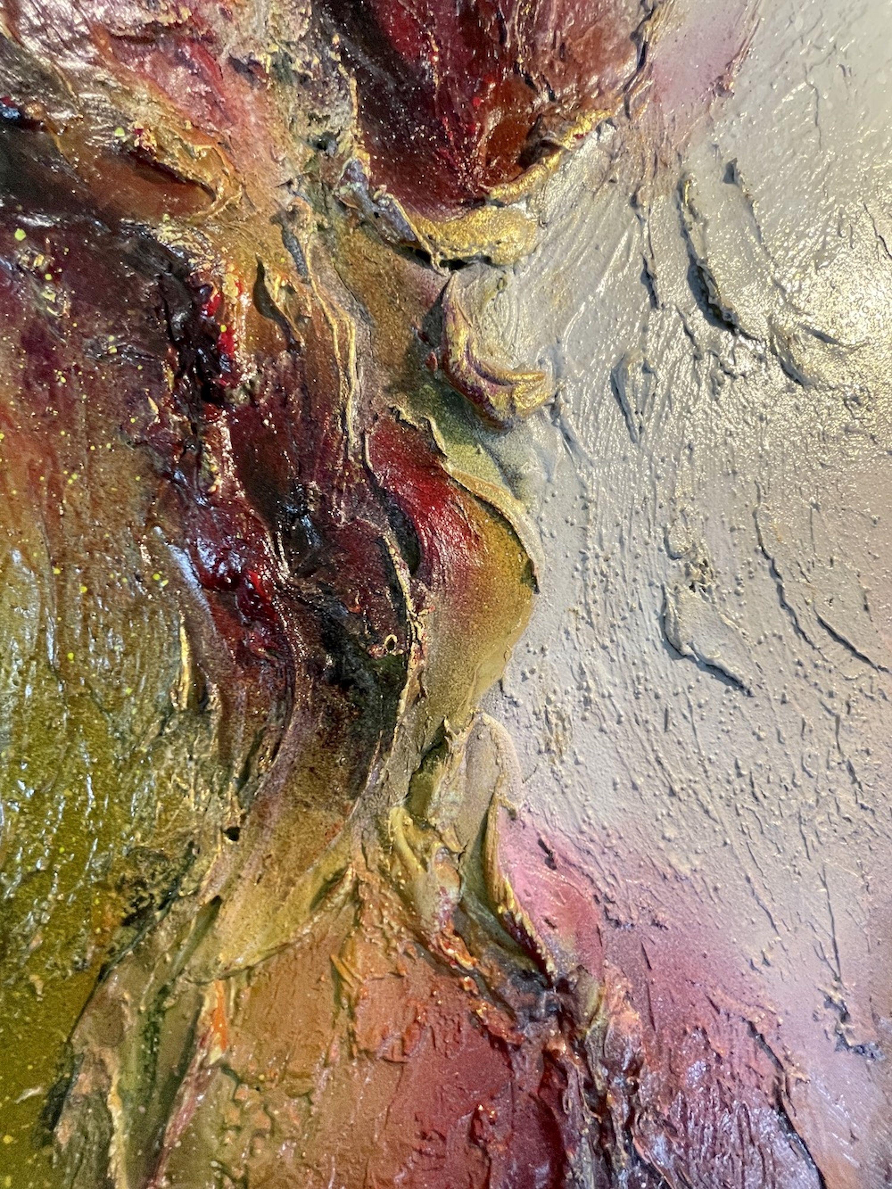 IMPORTANTE: dato che la foto richiede una larghezza e un'altezza di >=1500 pixel, ho caricato una foto del dipinto in situ come foto principale. Controlla le altre foto per vedere il quadro completo che misura 65 (larghezza) x 175 (lunghezza x 2