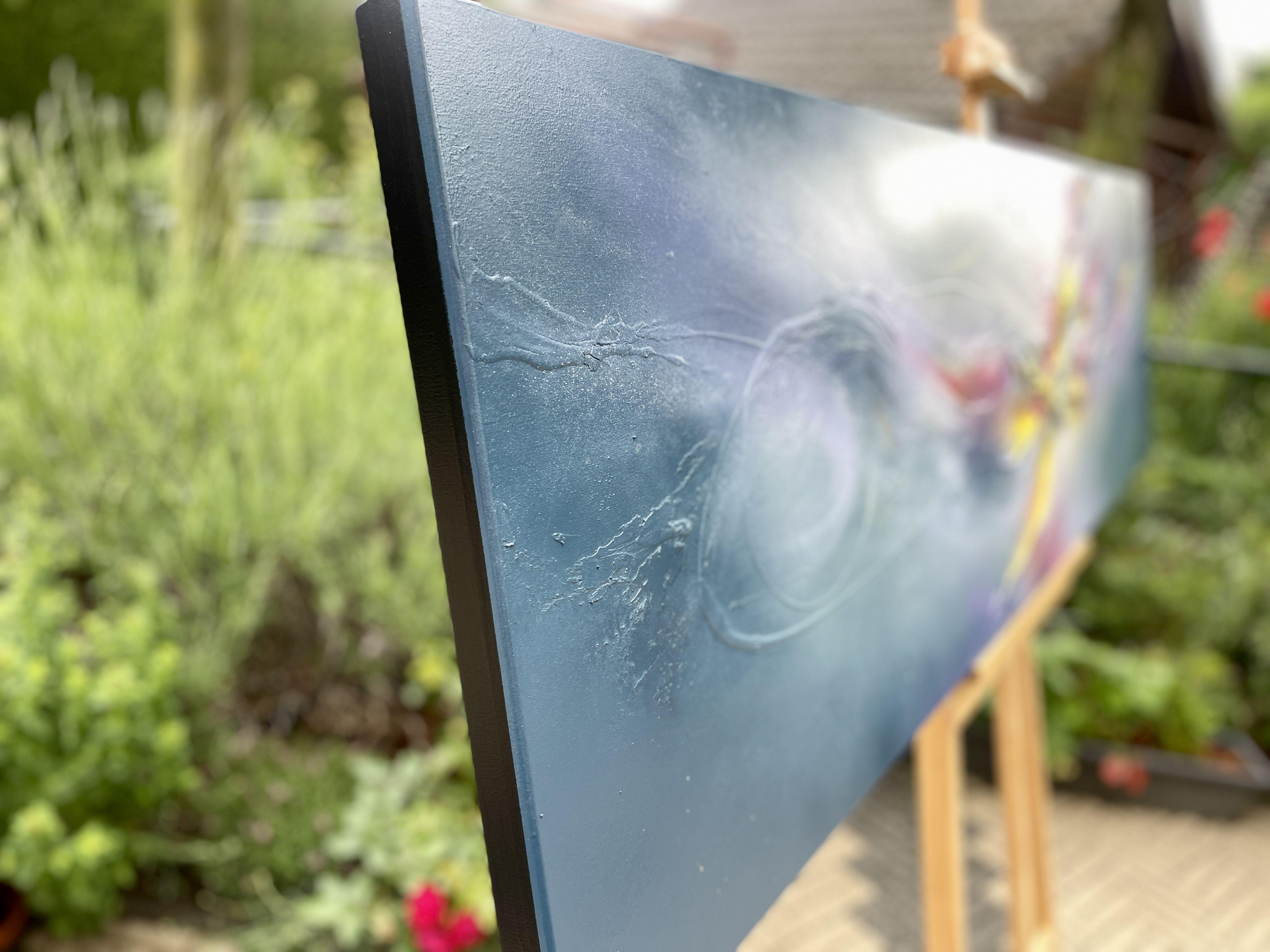 Reconnecting with your inner Self, Malerei, Acryl auf Holzplatte (Abstrakt), Painting, von Selene Art