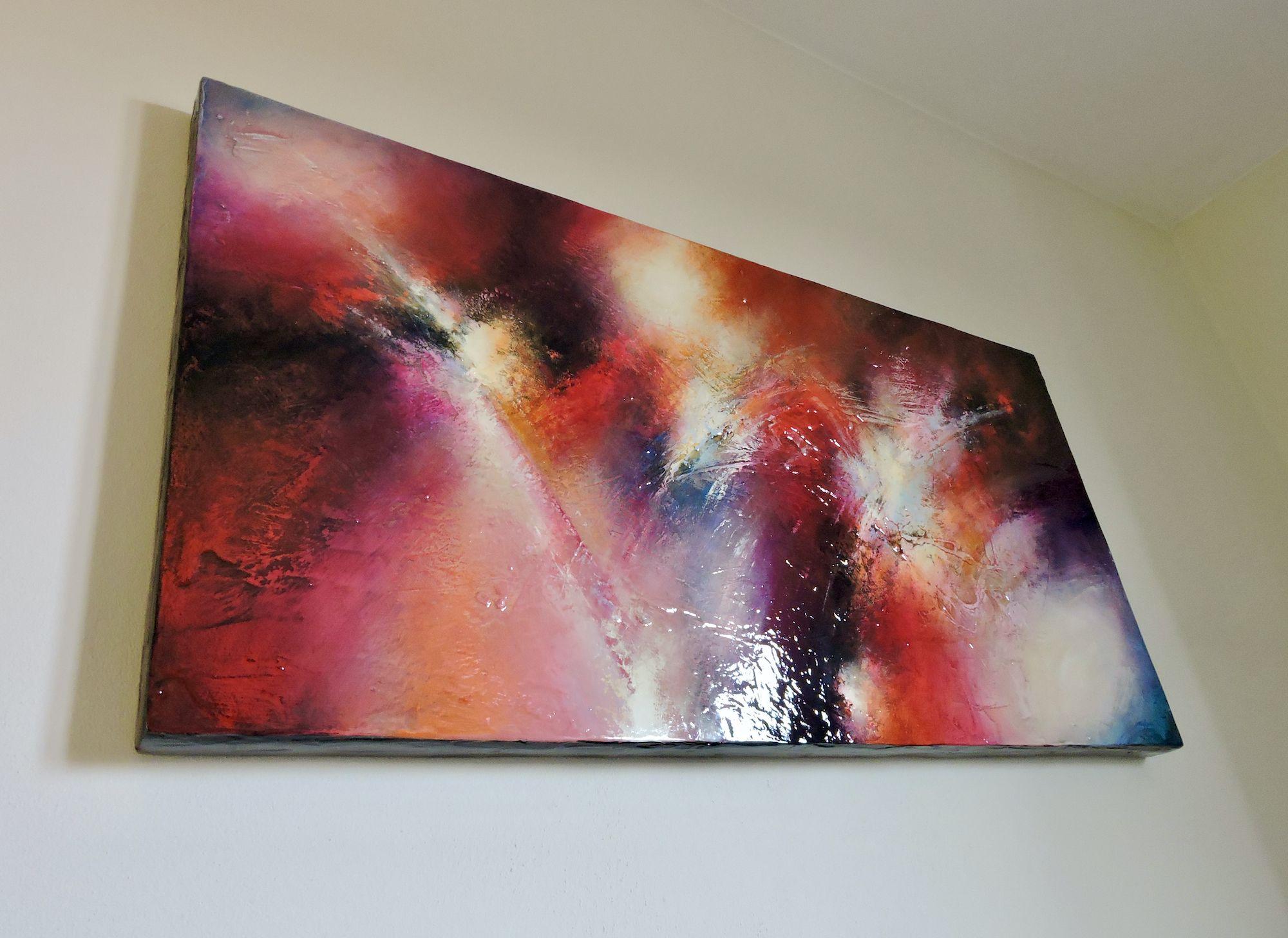 The Numinous Aura of Timelessness, Painting, Acrylic on MDF Panel 1