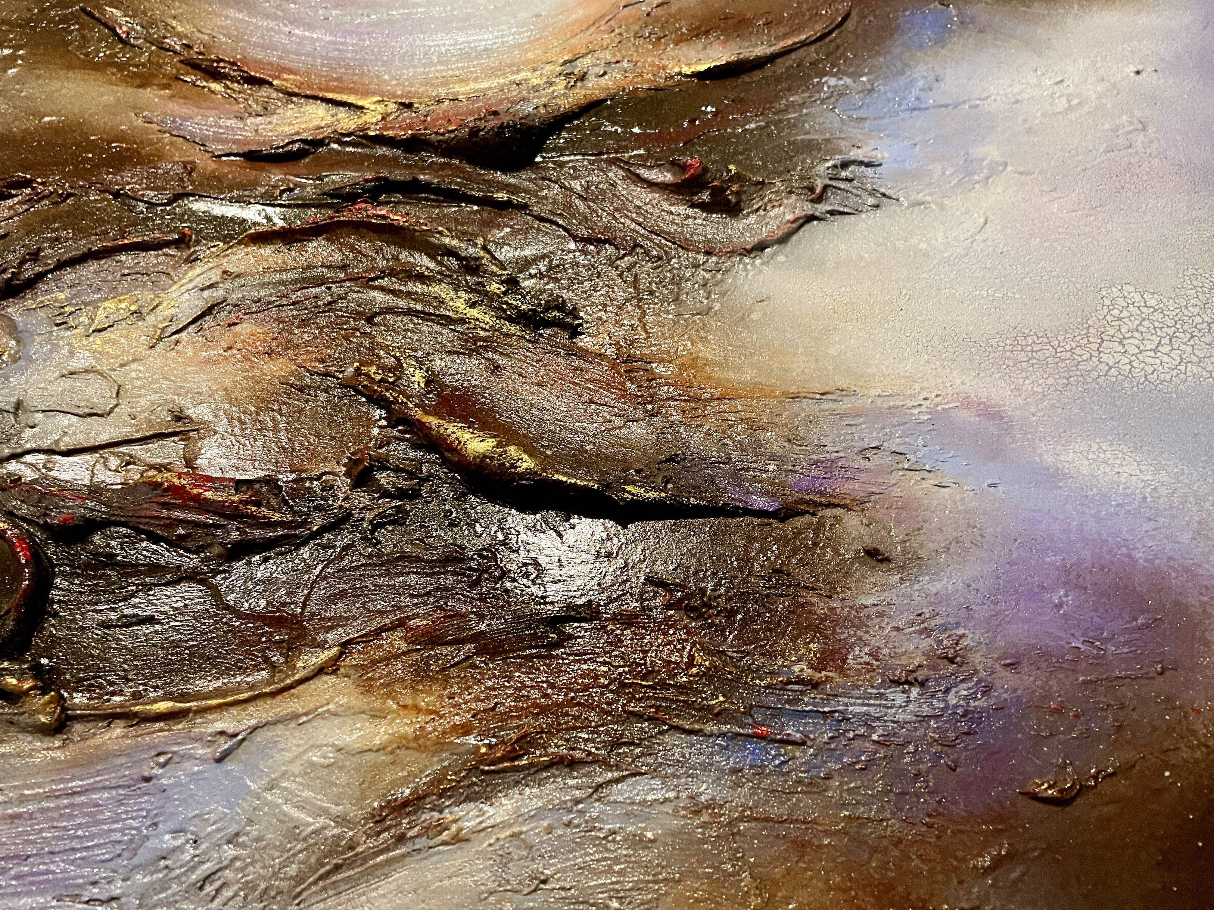 The Ride of Life, Painting, Acrylic on Wood Panel For Sale 1