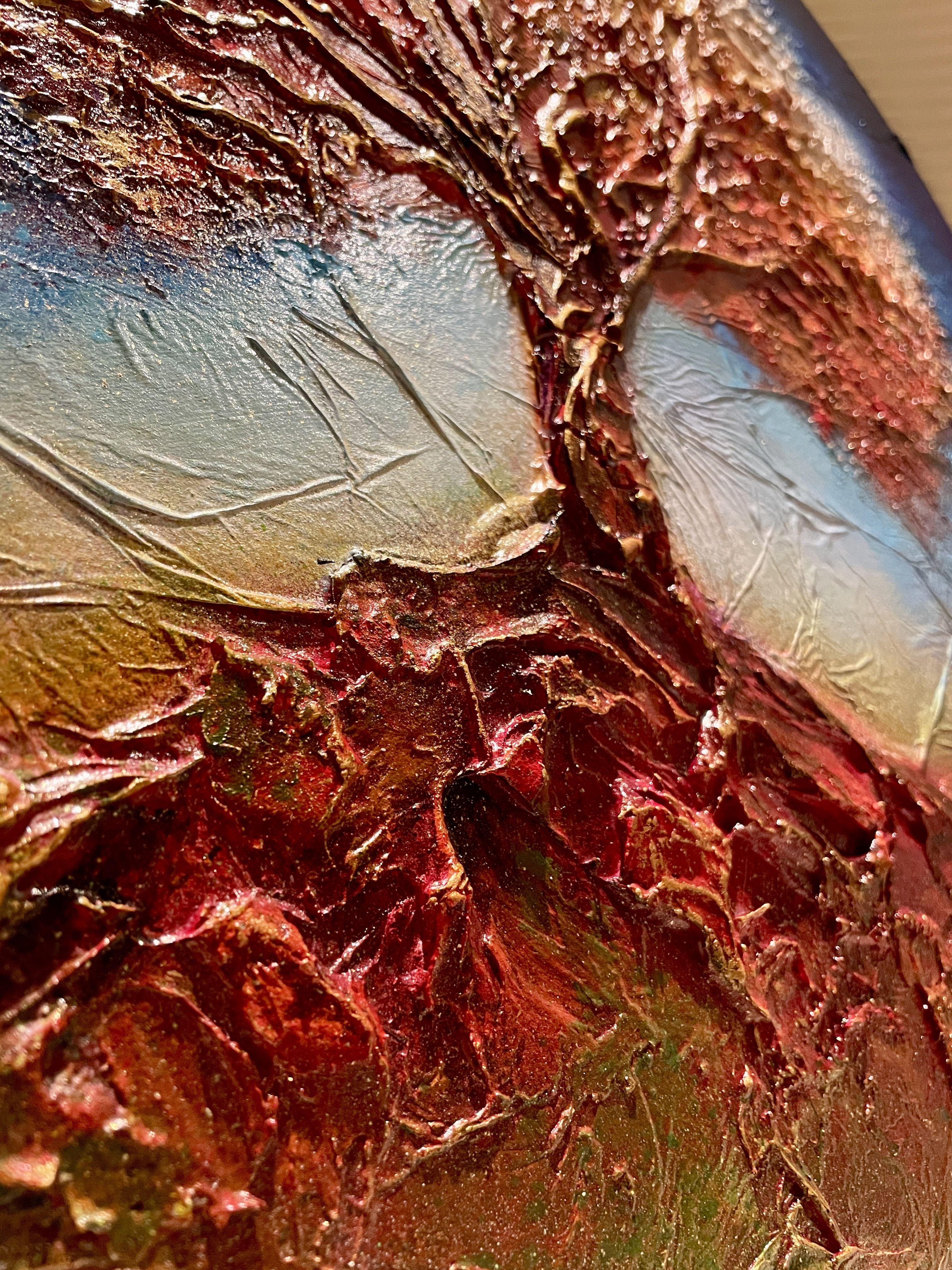 The Tree of Life #2, Painting, Acrylic on MDF Panel For Sale 1