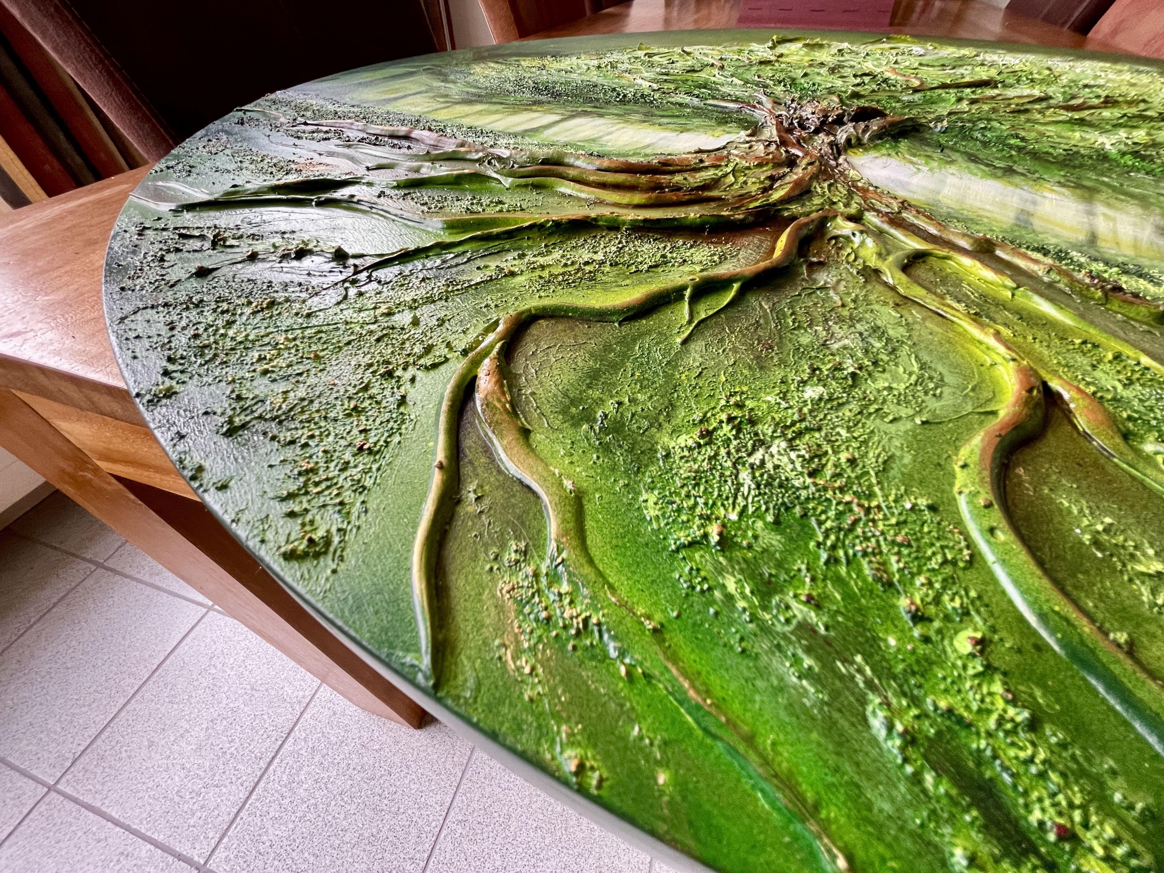 The Tree of Life #3, Gemälde, Acryl auf Holzplatte im Angebot 2