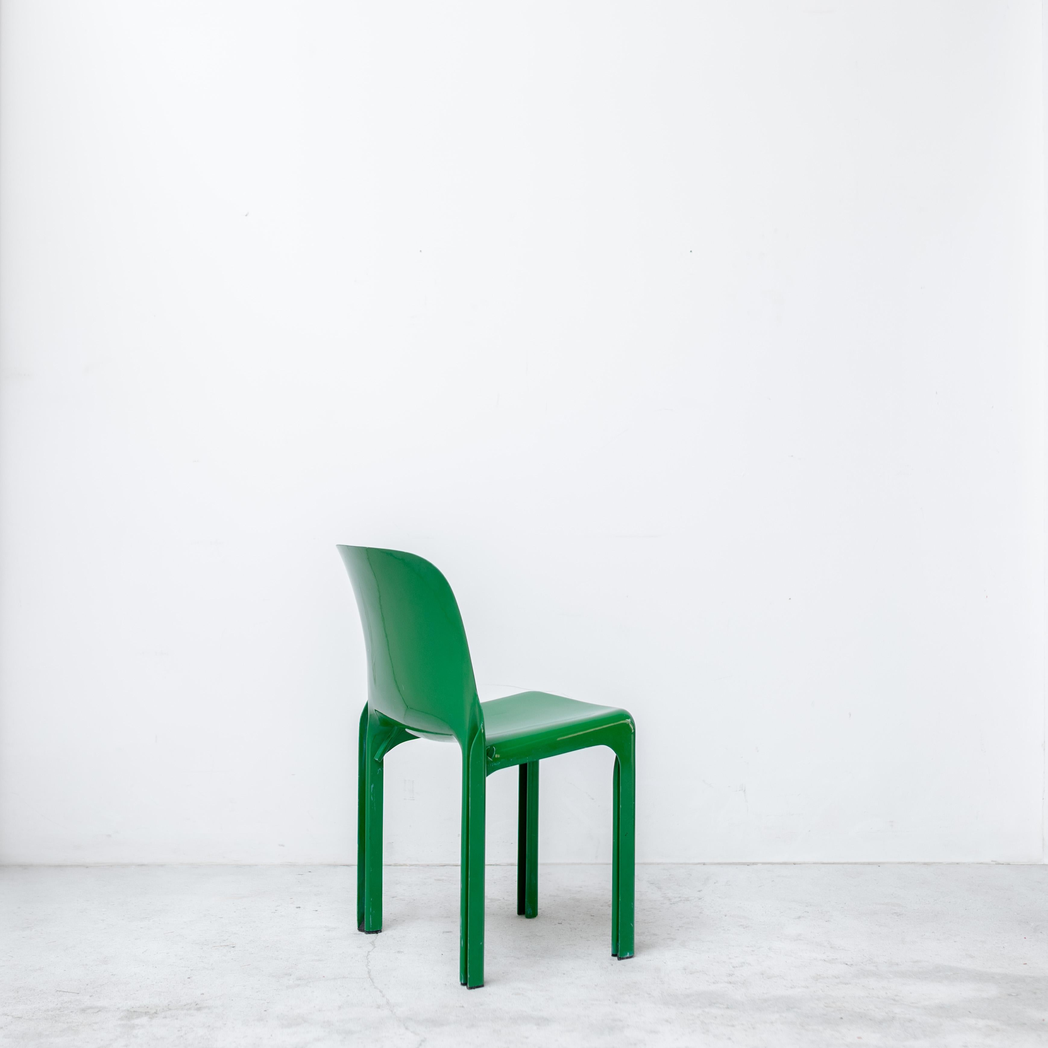 Fine XX secolo Sedia Selene di Vico Magistretti per Artemide, anni '70 in vendita