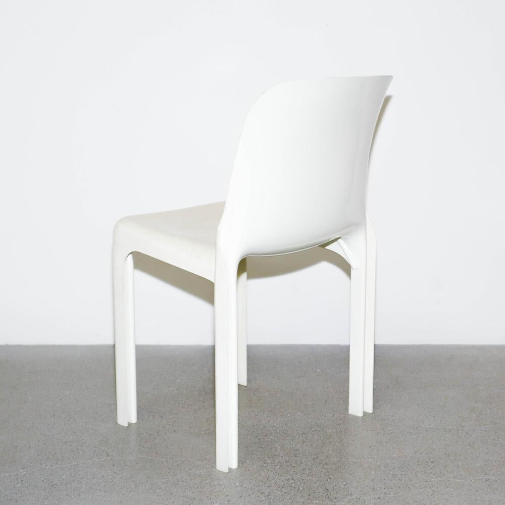 Italian Selene Chair - White For Sale