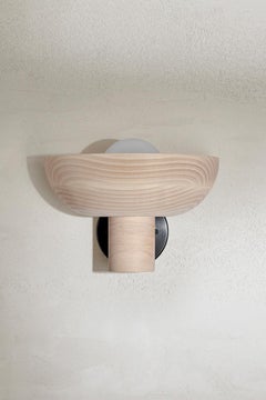 Marz Designs, "Selene Uplight, Large", Timber Wall Light