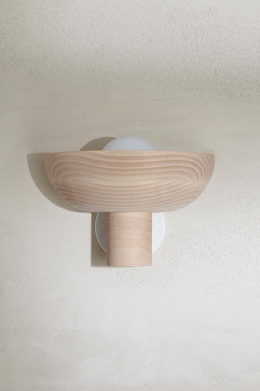 timber wall lights