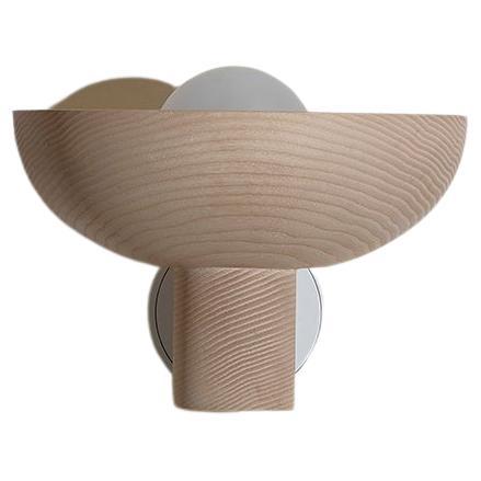 Marz Designs, "Selene Uplight, Small", Timber Wall Light For Sale