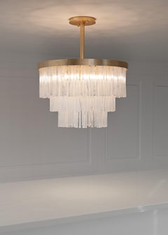 Selenite Chandelier by Aver
