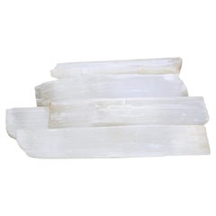 Selenit Logs „Set von 7“ aus Selenit