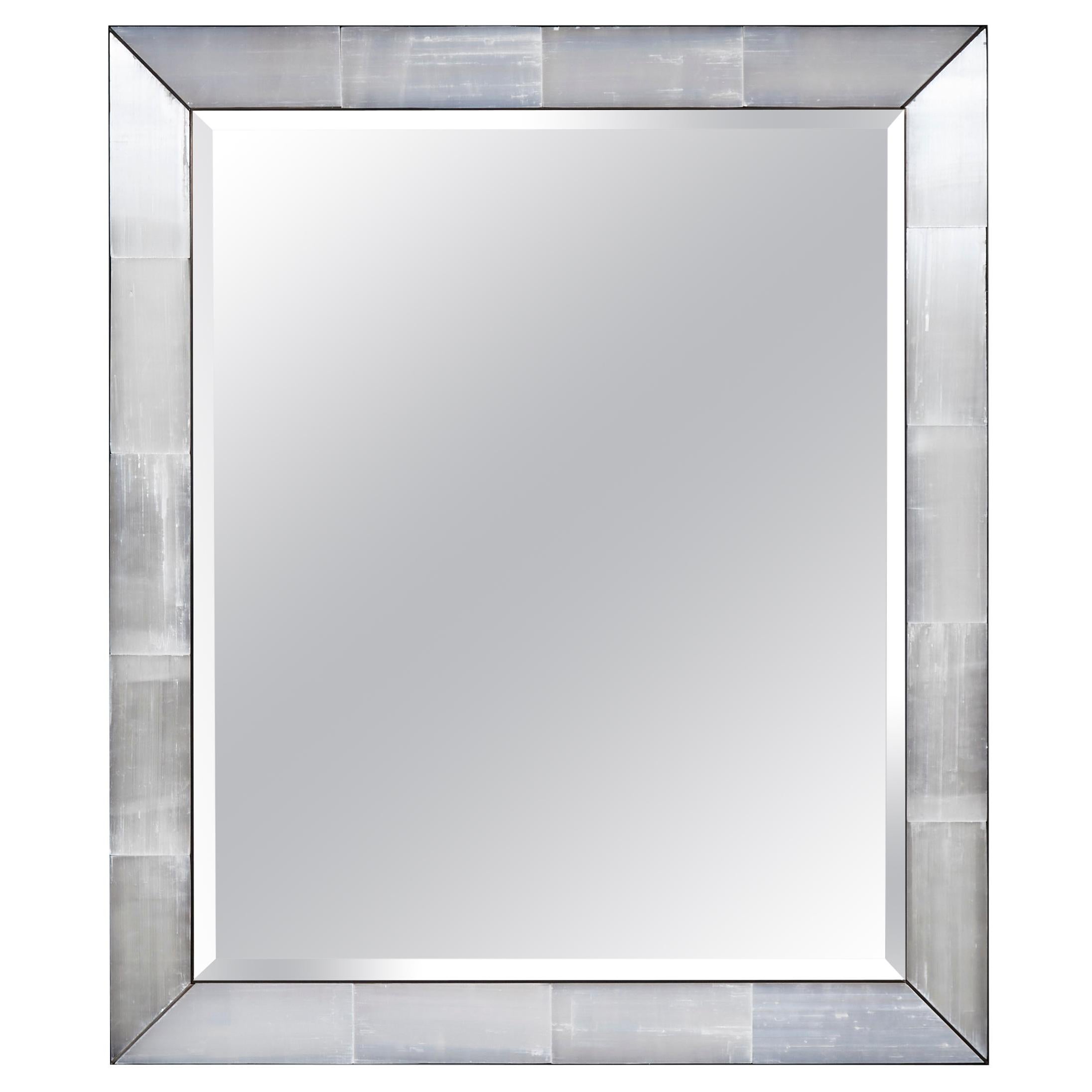 Selenite Mirror by Studio Glustin For Sale