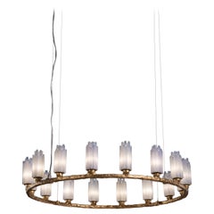 Lampe à suspension Selenite III par Aver