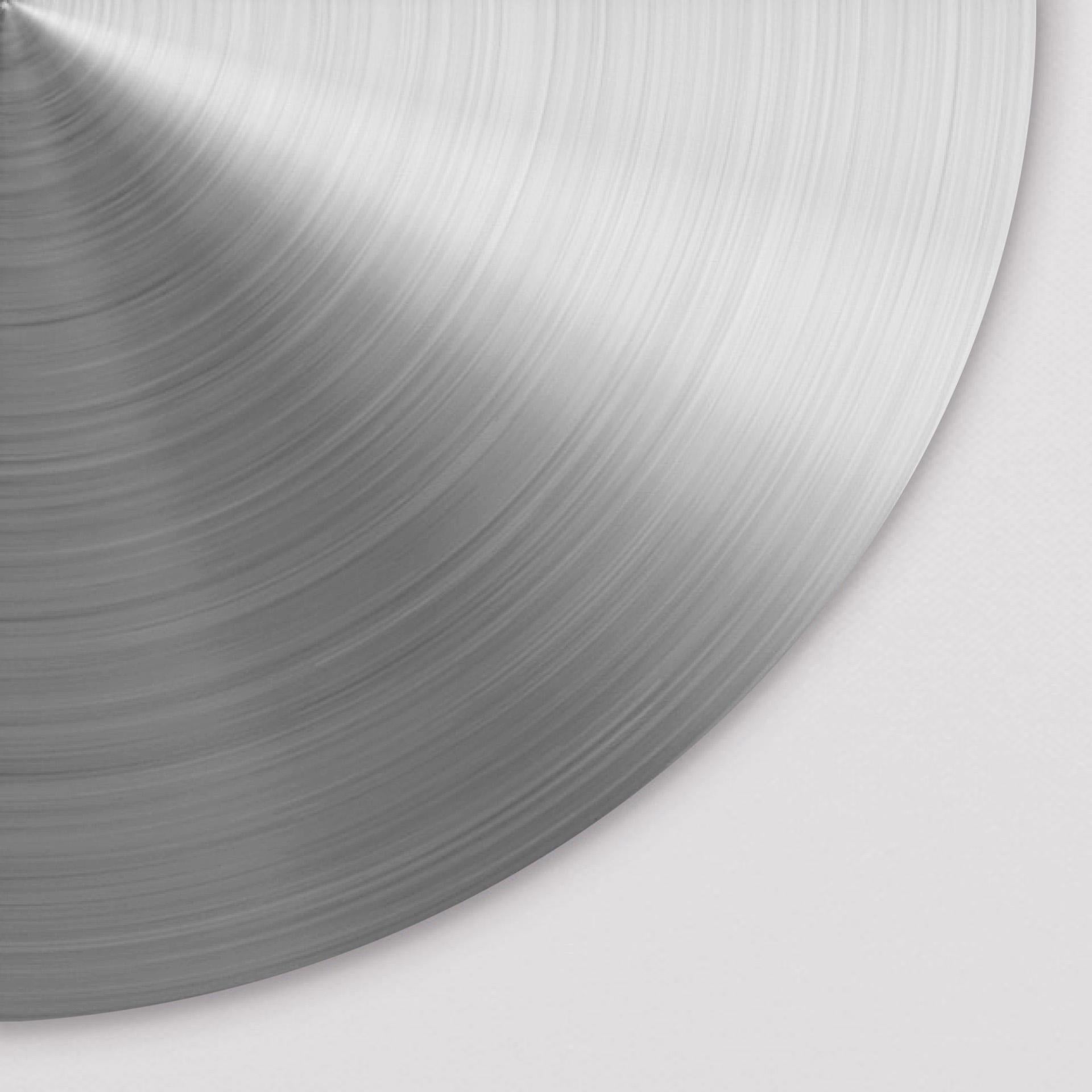Seleno Sol Pendelleuchte 100' Handgefertigte Deckenleuchte aus gebürstetem Stahl und Messing (21. Jahrhundert und zeitgenössisch) im Angebot