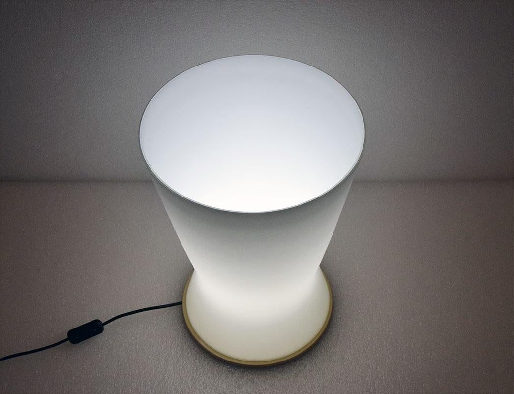 Selenova Murano Glass Table Lamp, 1970s For Sale 3