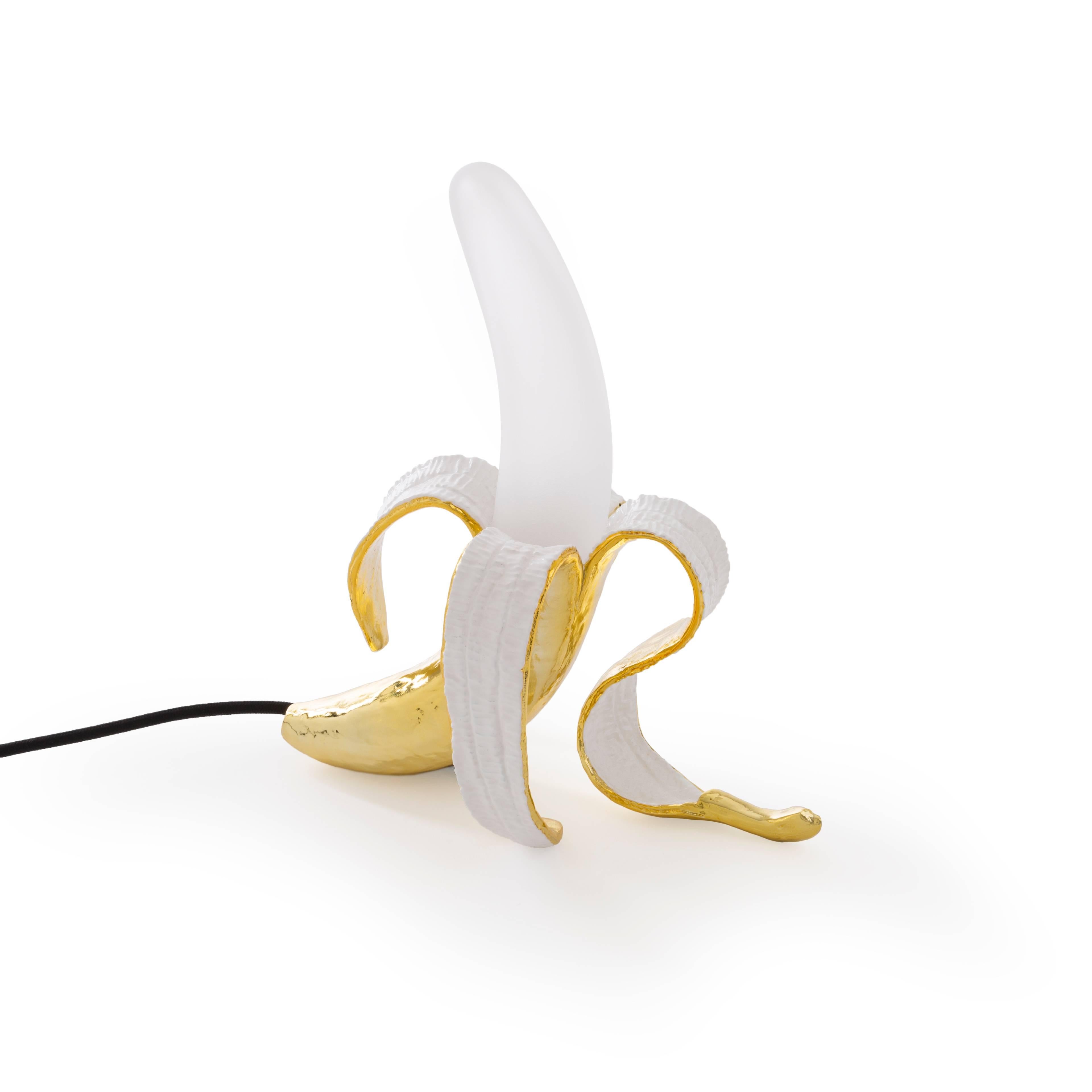Chinese Seletti ‘Banana Lamp-Louie-us’ Resin and Glass Lamp