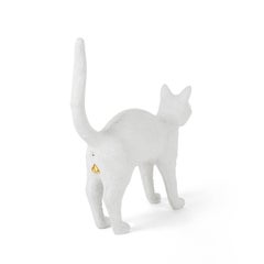 Seletti "Cat Lamp Jobby" Resin Lamp, White