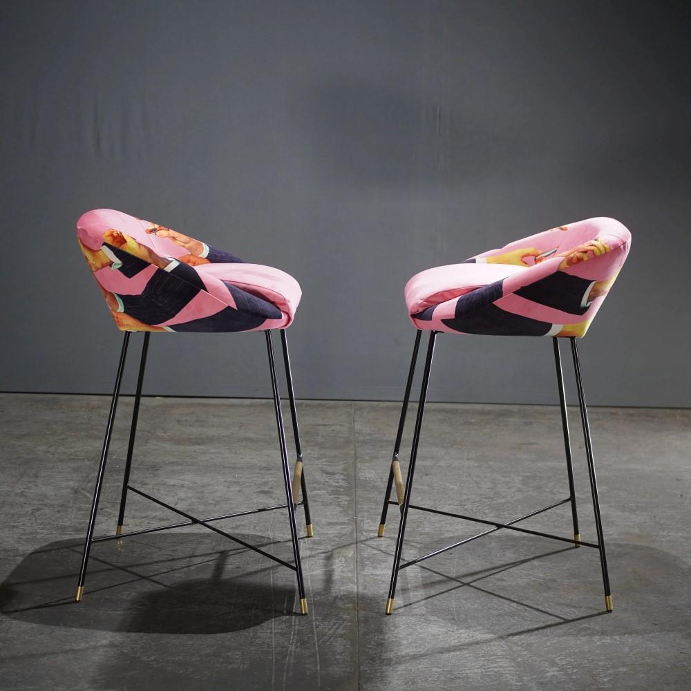 American Seletti High Stool Pink Lipsticks by Toiletpaper