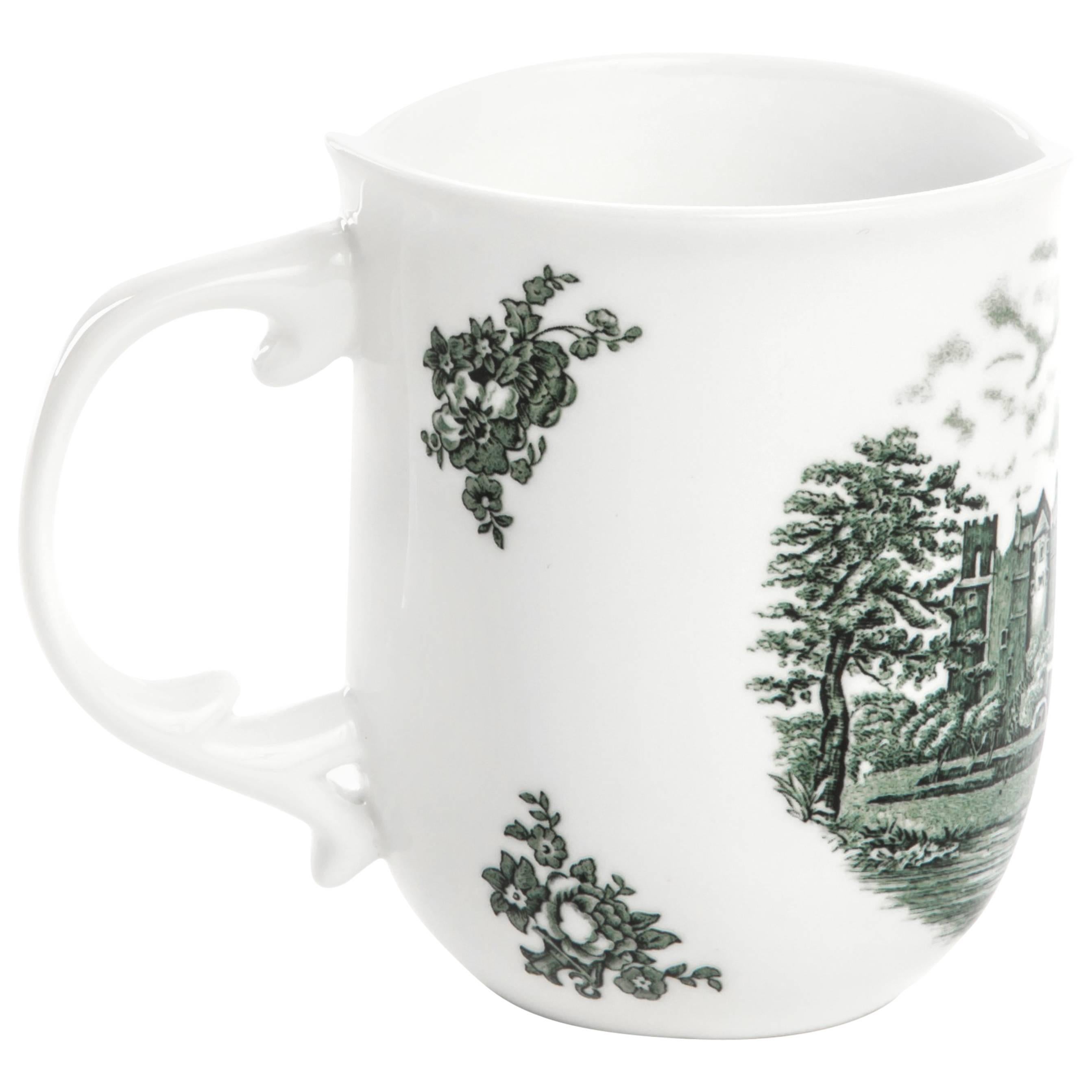 Tasse « Hybrid-Fedora » de Seletti en porcelaine