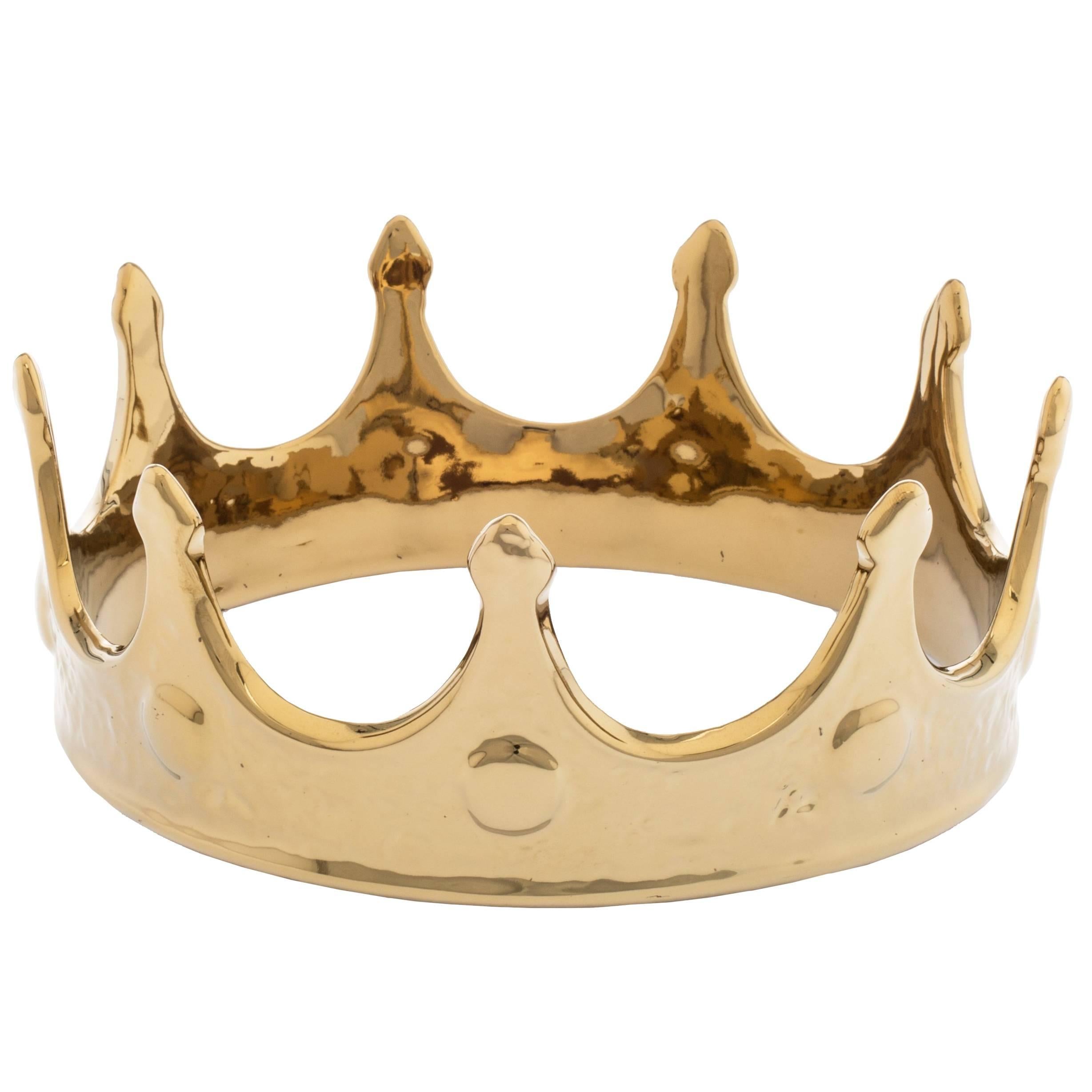 Seletti "Limited Gold Edition" Porcelain My Crown