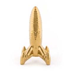 Seletti „“Limited Gold Edition“ Porzellan My Spaceship