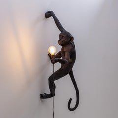 Seletti "Outdoor Black Hanging Monkey Lamp", Resin Lamp, Right Hand #5