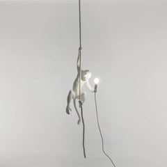 Seletti Resin Lamp 'Monkey Lamp-Us', with Rope