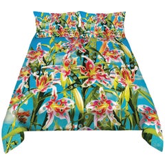 Seletti Set Duvet Cover Cotton Piece and Two Pillow Cases ‘Flowers’
