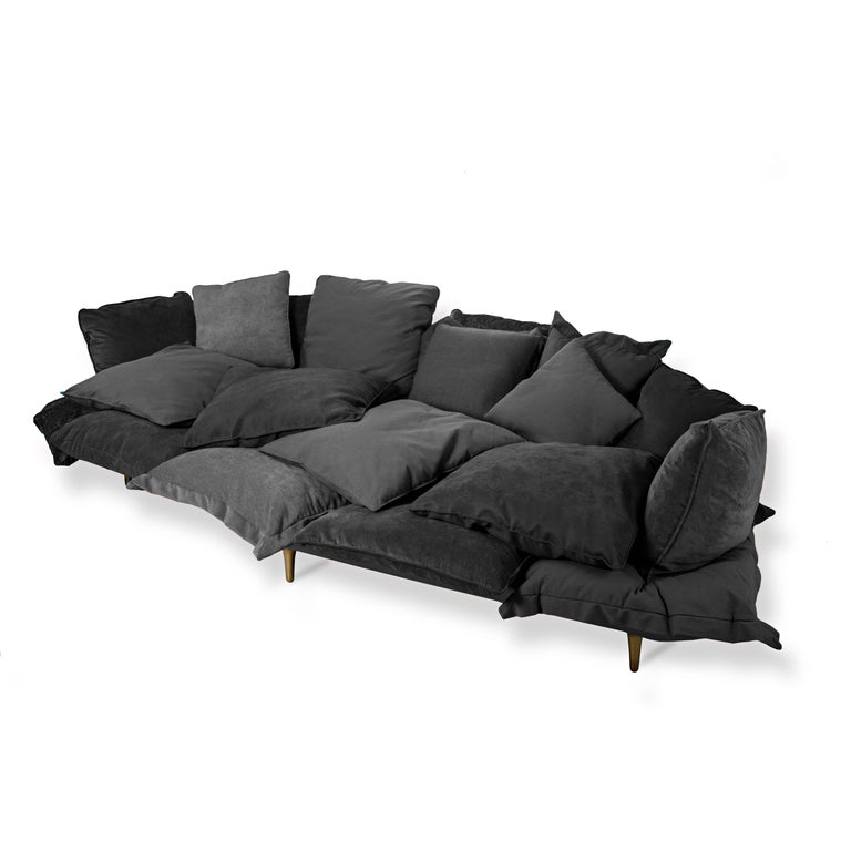 Seletti Sofa "Comfy", Charcoal Grey For Sale at 1stdibs