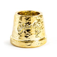 Seletti "Studio Job-Charley" Resin Brush Gold