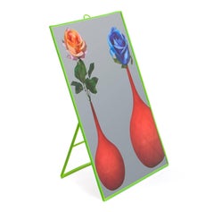 Miroir Seletti "Toiletpaper":: Fleurs