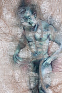 Wandteppich 'Self Actualisation', handgefertigt von Lawrence Kwakye