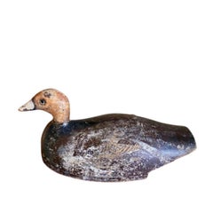 Self-Bailing Scoter Decoy by Joseph Lincoln (1859-1938)