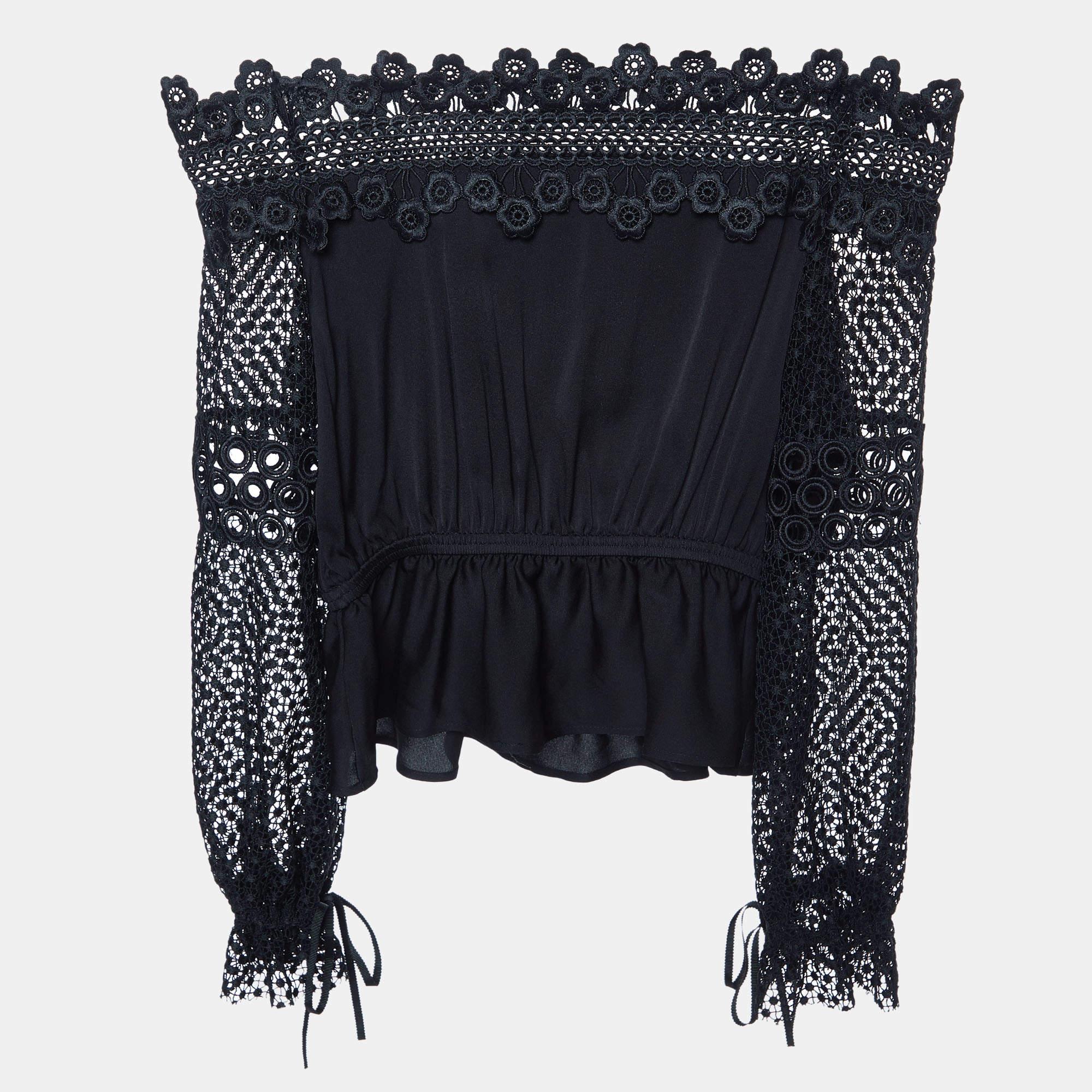 Find great style and comfort while wearing this designer top. Tailored using the best fabrics  the creation has been given immense detail. Style it with a pair of jeans and flats.