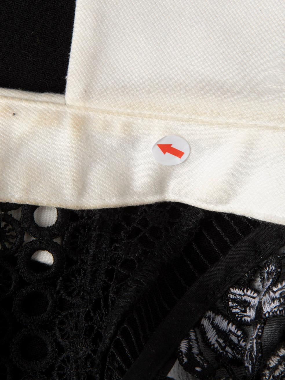 Self-Portrait - Combinaison en dentelle à fleurs noires, taille S en vente 1