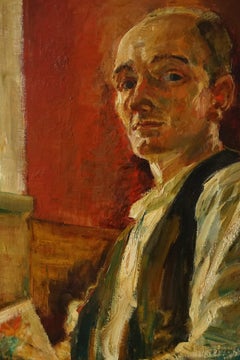 Self-Portrait de Ludvig Jacobsen, Danemark, 1928