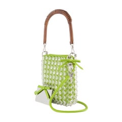 Self-Portrait Chandelier Teapot Mini Bag — Green