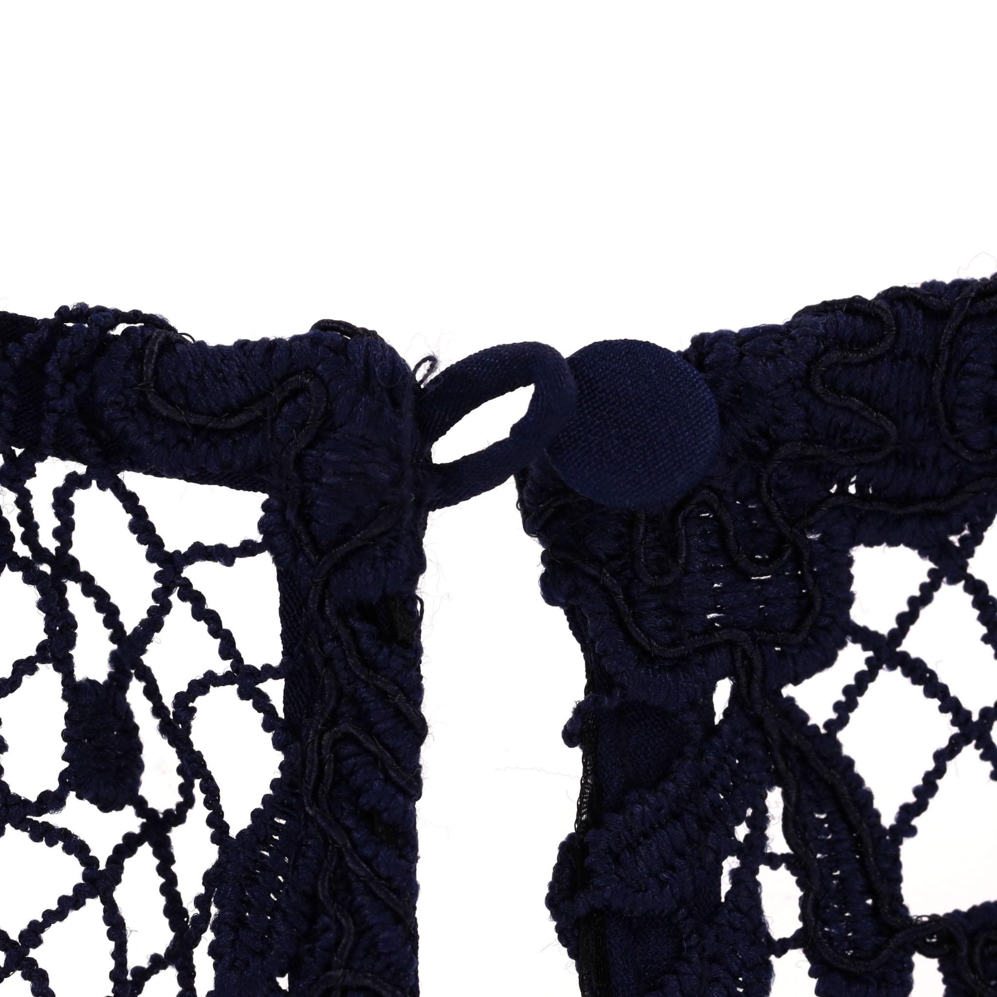 Women's Self-Portrait Corded Guipure Lace Midi Dress For Sale