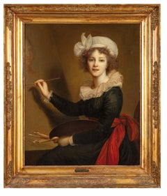 Self-Portrait, Marie Louise Elisabeth Vegée Lebrun French School