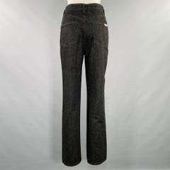 SELF-PORTRAIT Taille 26 Jeans à cinq poches en coton noir