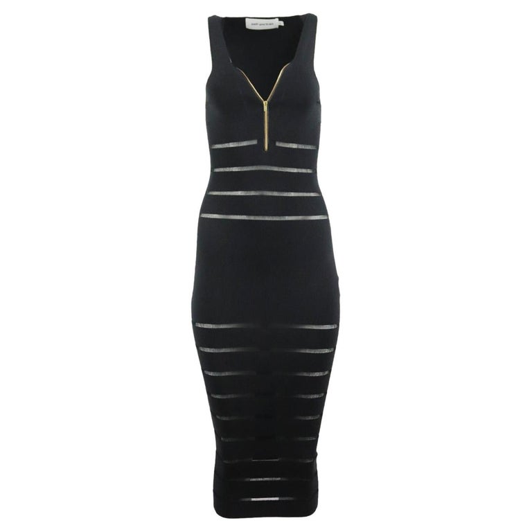 Stretch knit midi dress Dresses