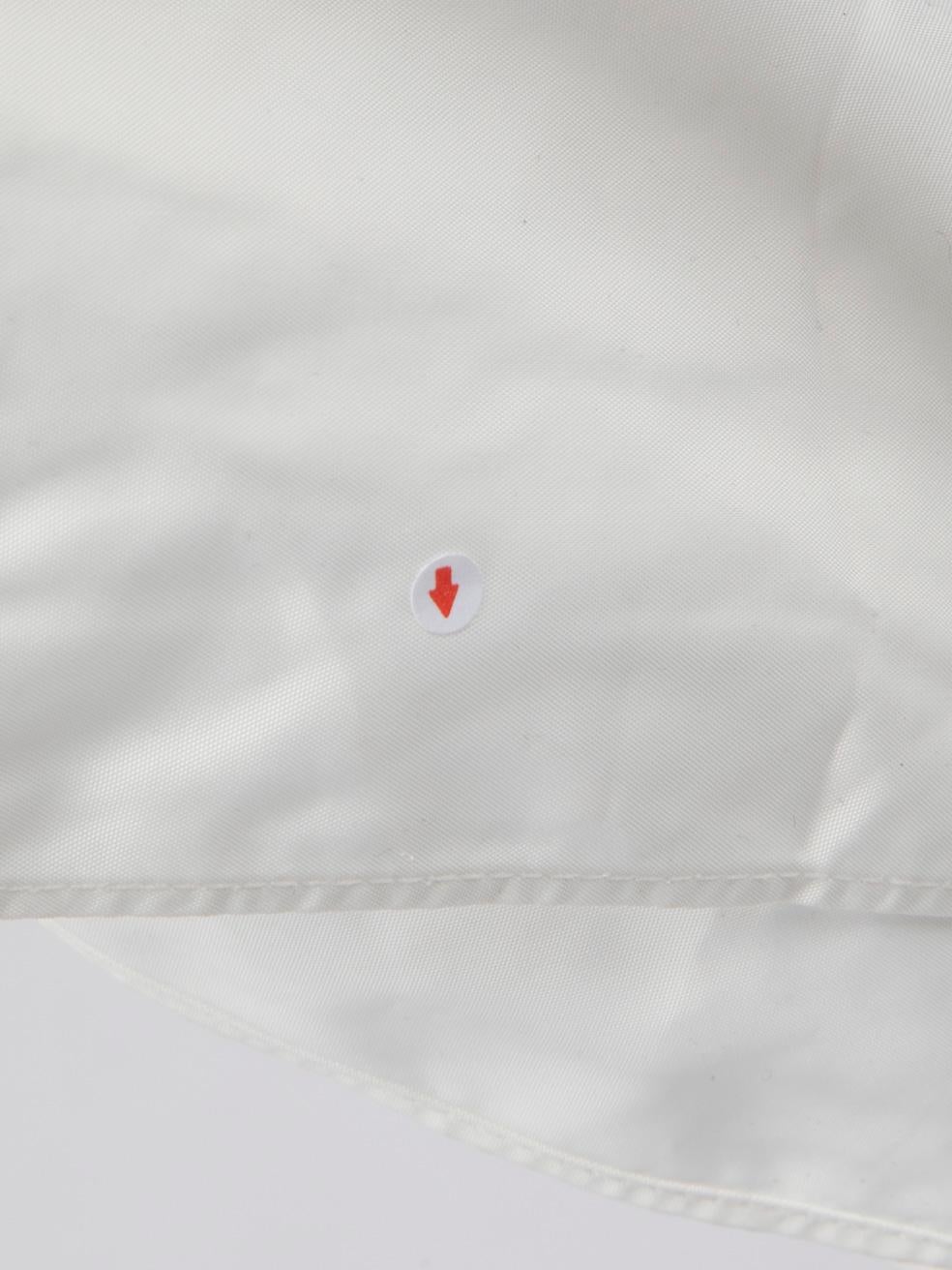 Self-Portrait White Puff Sleeve Midi Dress Size M For Sale 3