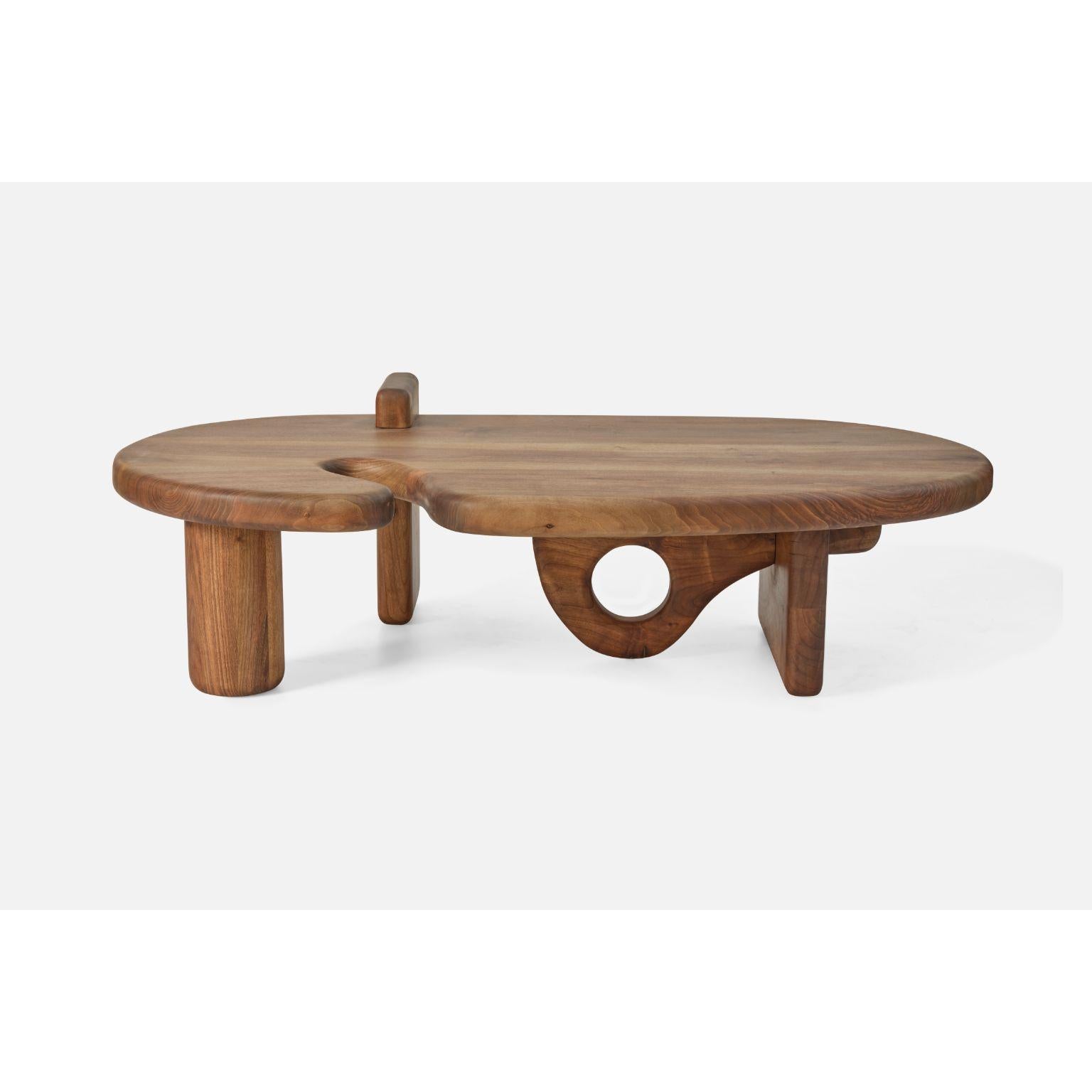 Selge Low Table by Contemporary Ecowood
Dimensions: W 94 x D 161 x H 41 cm.
Materials: American Clora Walnut.
Color: Natural.

Contemporary Ecowood’s story began in a craft workshop in 2009. Our wood passion made us focus on fallen trees in the