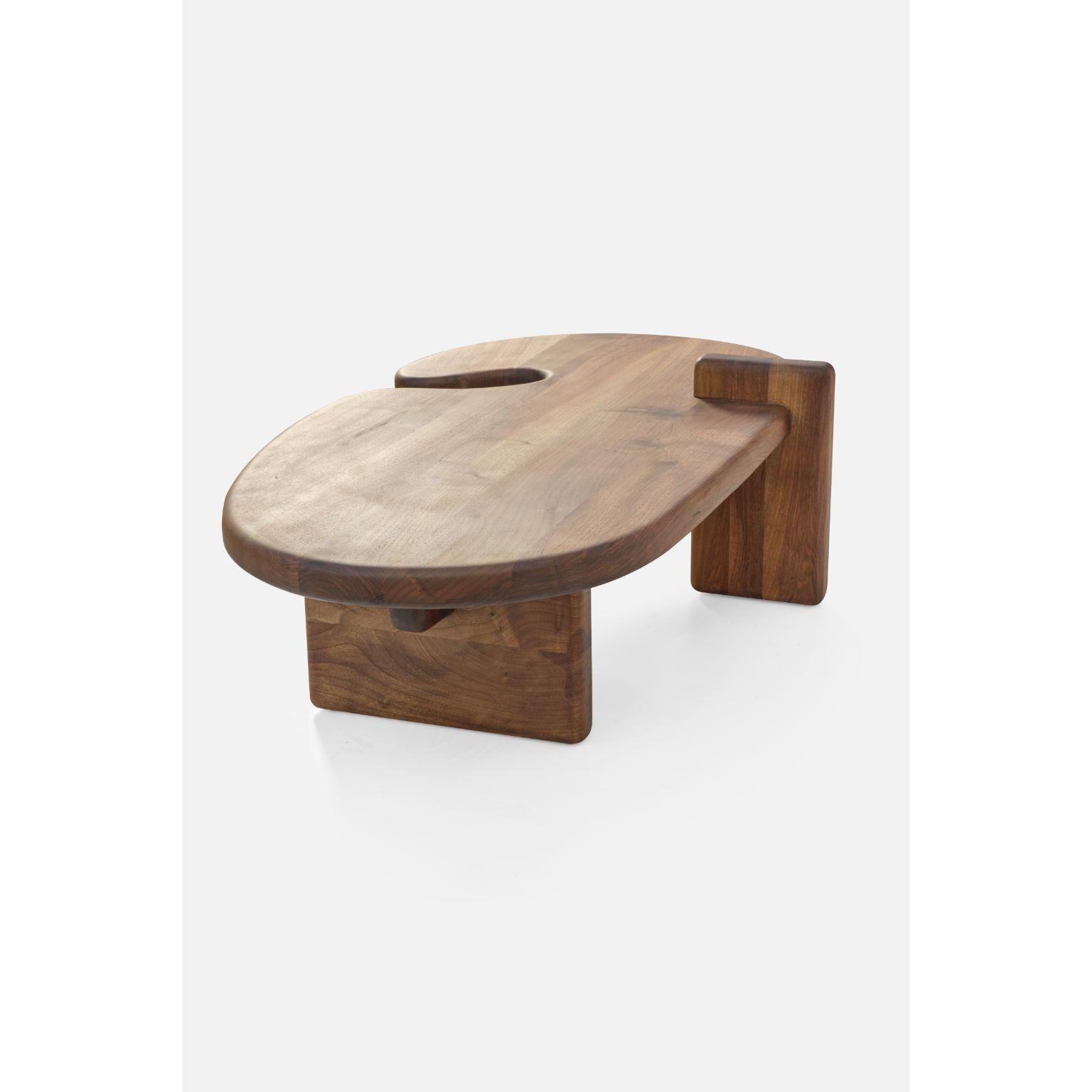 Hand-Crafted Selge Low Table by Contemporary Ecowood For Sale